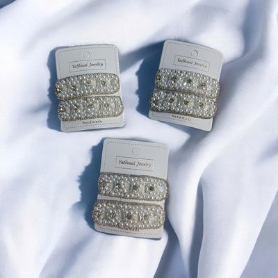 Hebilla sapito de perlas 