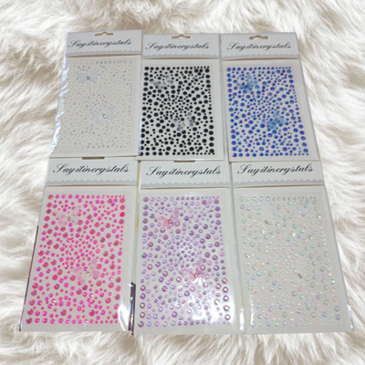 Stickers strass mariposa 
