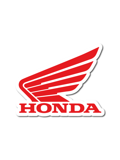 Honda logo grande - Blanco