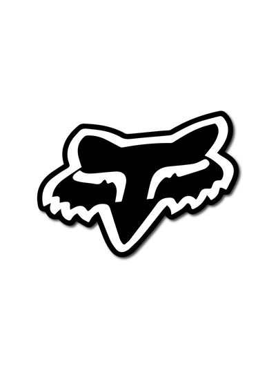 Fox logo grande - Blanco