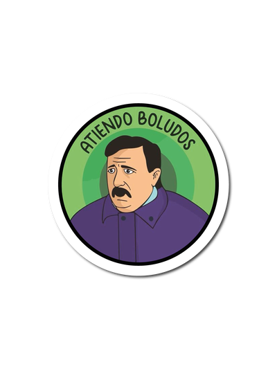 No atiendo boludos - Blanco