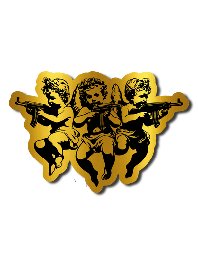 Querubines AK47 - Dorado
