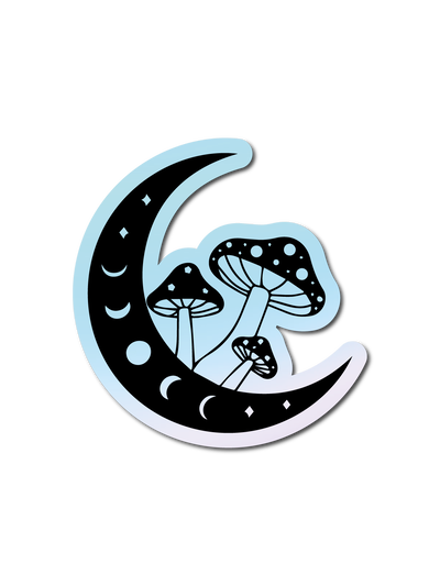 Luna hongos - Holográfico 