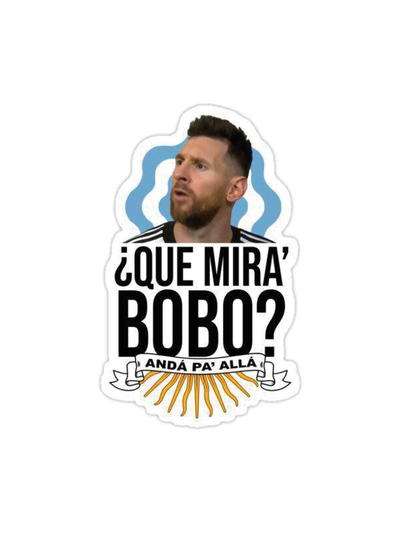 Que miras bobo - Blanco