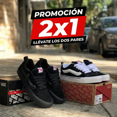 2x1 - VANS KNU SKOOL + TOTAL BLACK
