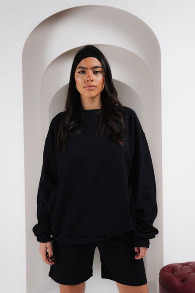 BUZO CUELLO REDONDO OVERSIZE