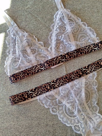 Conjunto Bralette de encaje 