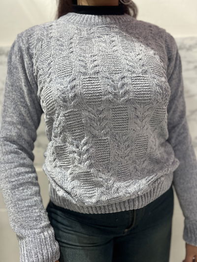Suéter chenille