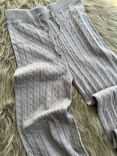 Pantalón tejido texturizado 