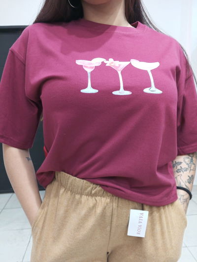 Remera Mangas corta 