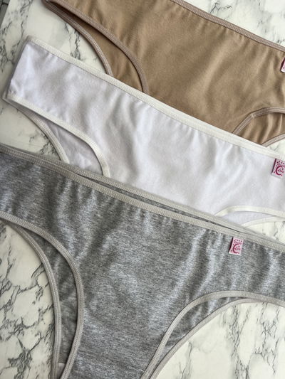 Vedetinas de algodon packs x3 (talle XL/XXL)