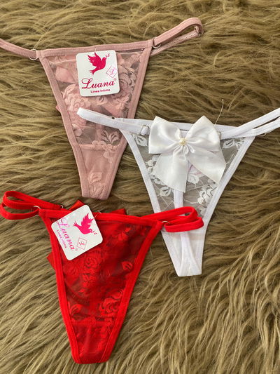 Less con moñito y perlita (por unidad)