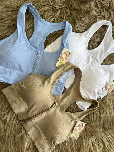 TOP DEPORTIVO C/CIERRE ADEALNTE (L/XL/XXL/XXXL)