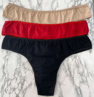 Colaless de algodón Packs x3