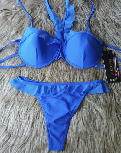 Coaless de bikini Azul  (Talle 90/95)