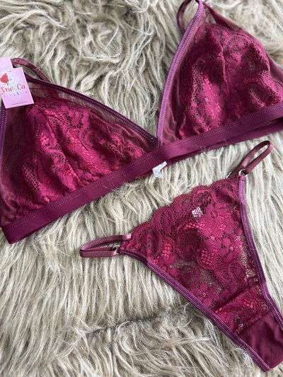 Bralette de encaje con regulables (85/90/95/100)