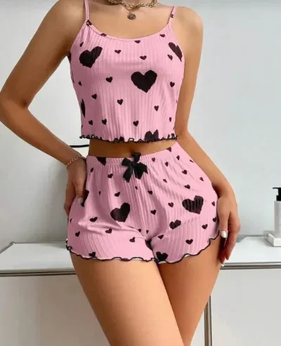 Pijama musculosa y short (XL/2XL/3XL)