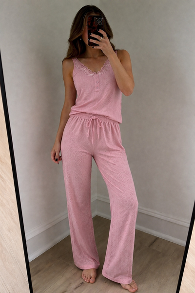 Pijama musculosa + pantalón (L/XL/XXL)