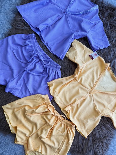 Pijama remera con short (S/M/L/XL)