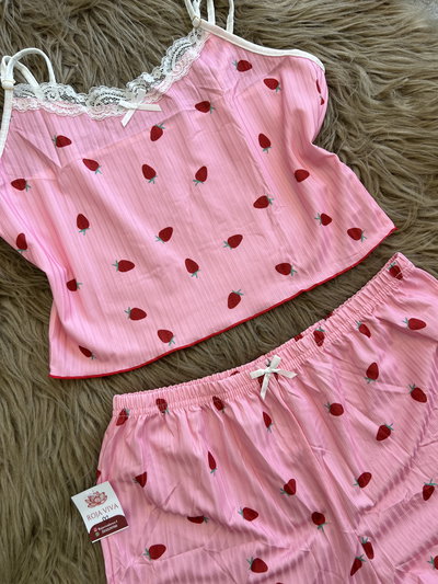 Pijama musculosa y short (XL/2XL/3XL)
