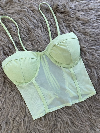 CORSET CON TASAS (talle único)