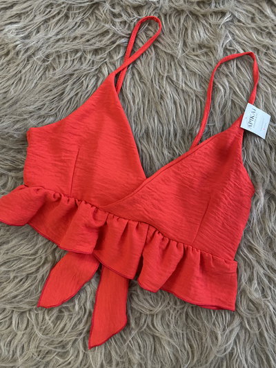 TOP ROJO (talle único)