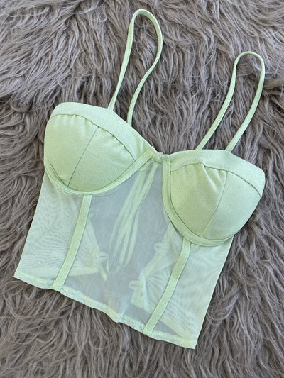 CORSET CON TASAS (talle único)