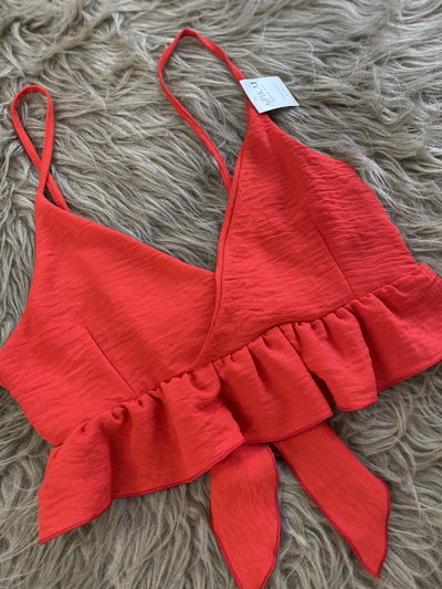 TOP ROJO (talle único)