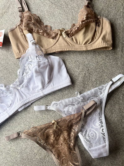 Conjunto bralette con aro (90/95/100)