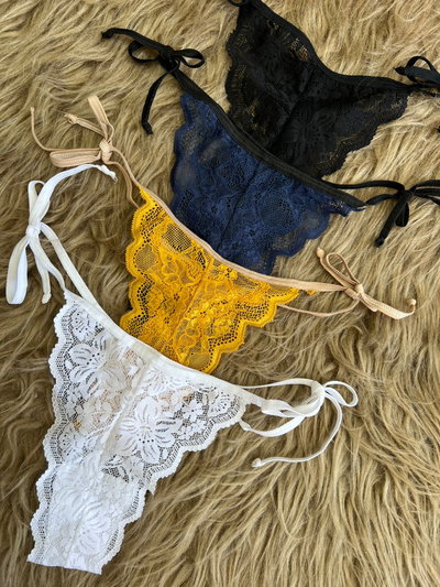 Less encaje para atar Packs X2