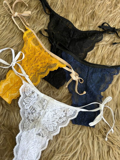 Less encaje para atar Packs X2