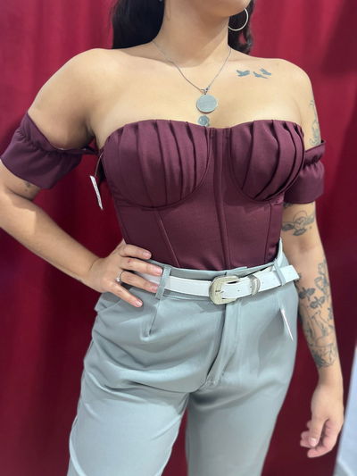 Corset Plizado