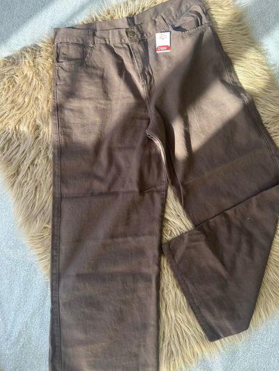 Jeans wide leg talle especial