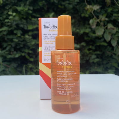 Bruma facial flor de jengibre y mandarina