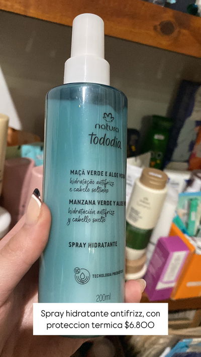 Spray hidratante manzana verde y aloe vera