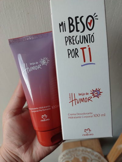 Hidratante corporal beijo