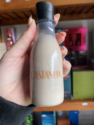 Jabon liquido castaña corporal