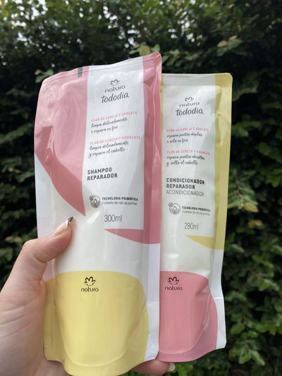 Repuesto shampoo y acondicionador tododia