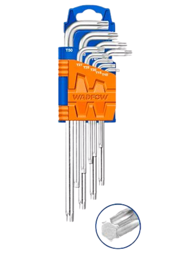 Juego de llaves torx 9pzs WADFOW