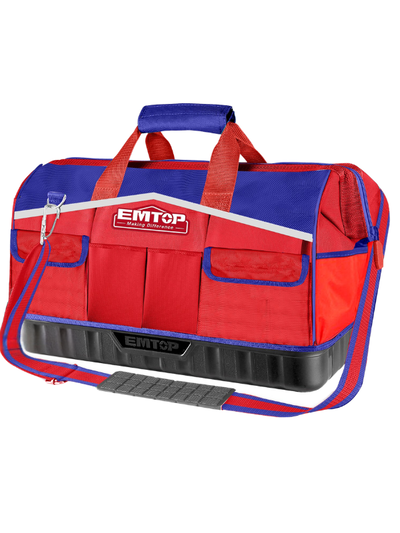 Bolso Portaherramienta Cerrado 16Pul BASE RIGIDA Emtop