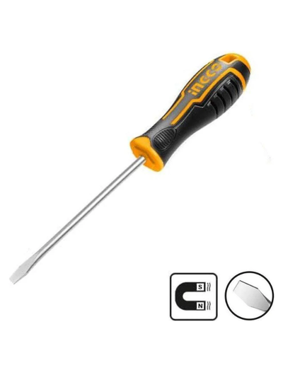 Destornillador Plano CRV SL6.5x150mm INGCO