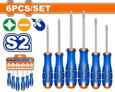 Set x 6 destornilladores WADFOW