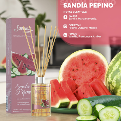 Saphirus Varillas Sandia Pepino