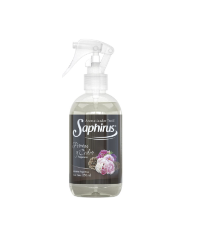 Saphirus Textil Peonias y Cedro