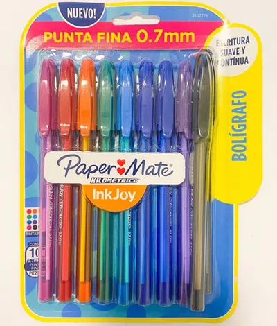 Lapiceras Paper Mate x10