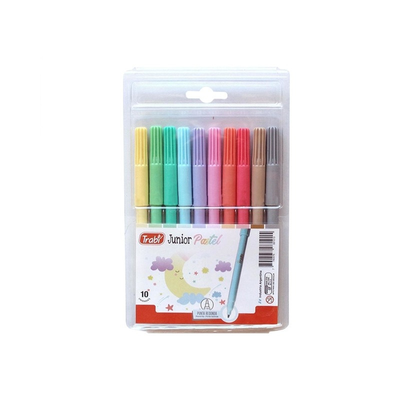 🖍️ Marcadores Filgo Pastel x10 – Tinta suave, punta resistente, ideales para y decorar
