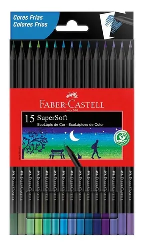 Lapices Tonos Frios Super Soft Faber Castell x 12