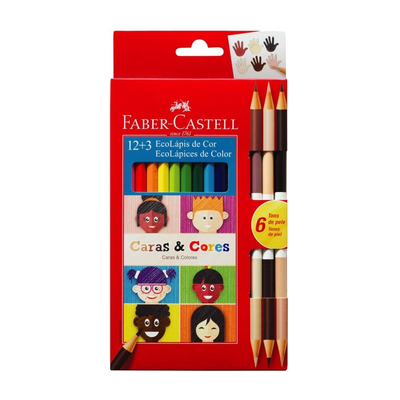 Lapices de Colores Faber Castell x 15 Colores