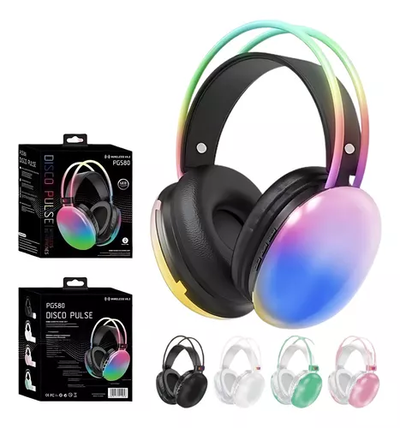 🌈 Auricular Vincha Bluetooth con Luz RGB 