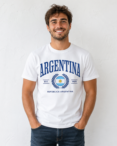 ✨Nuevo Drop✨ Remera Argentina Bandera Unisex 100% Algodón 